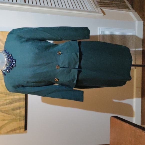 Vintage 80's Jennifer Jeffries dress size 12 (fits a size 8 mannequin) - Picture 1 of 14